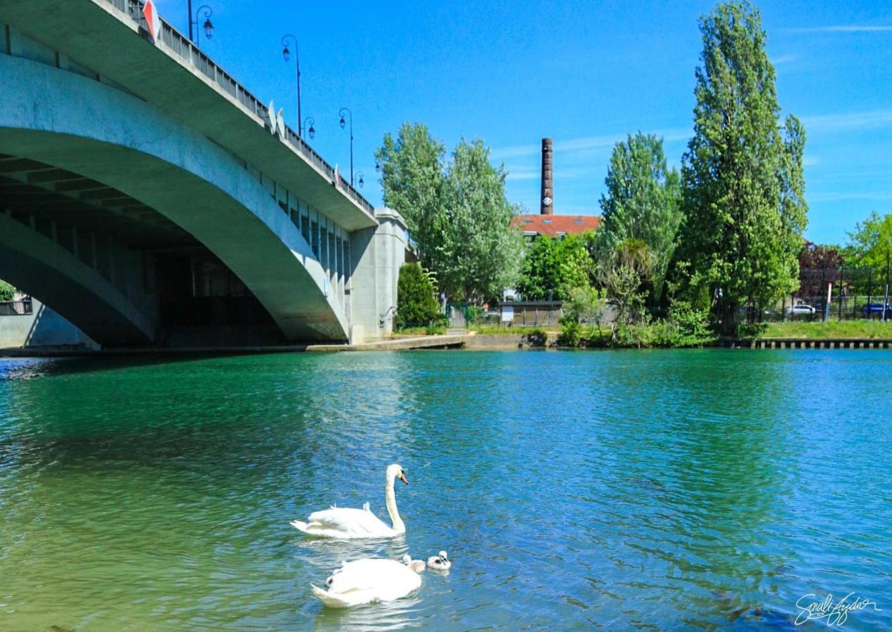 Panoramic View Studio - 15 Min From Paris Жуенвіль-ле-Пон Екстер'єр фото